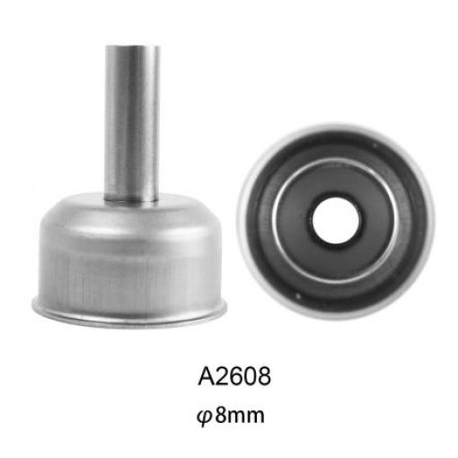 Odpájecí tryska 4 8 mm A26, Horký vzduch, pro použití s: Náhradní trysky RS Pro? 8mm rovný vítr pro horkovzdušnou