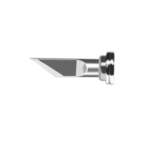 RS PRO Pájecí hrot 3.1 mm 45 ° Rovný nůž, pro použití s: Pájecí stanice RS Pro (7998941)