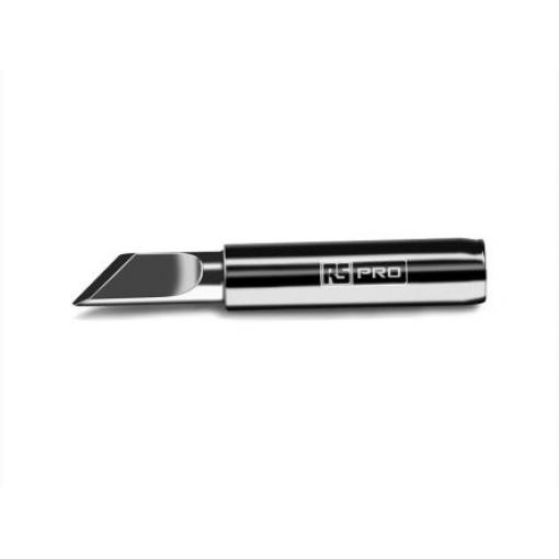 RS PRO Pájecí hrot 2 mm 2 mm 45 ° Rovný nůž