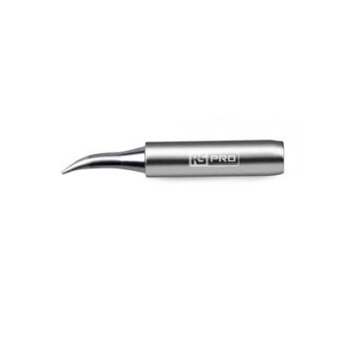 RS PRO Pájecí hrot 0.2 mm 153 ° Zahnutý kuželovitý