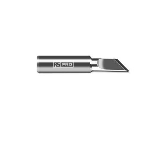 RS PRO Pájecí hrot 4 mm 10.2 mm 45 ° Rovný nůž