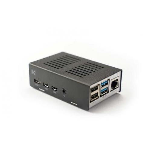 KKSB Pouzdro Raspberry Pi Hliník Černá, Šedá
