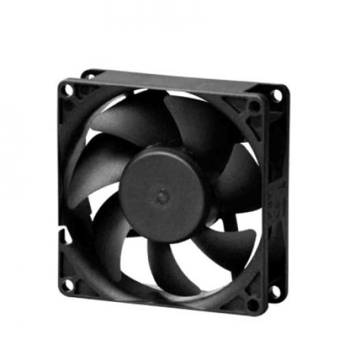 Sunon Axiální ventilátor, řada: EE, průtok vzduchu: 41 cfm 1.5 W 12 V dc 144 mA IP20 80 mm 80 mm 25 mm