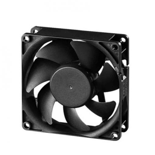 Sunon Axiální ventilátor, řada: PF, průtok vzduchu: 60 cfm 4.32 W 24 V dc 207 mA IP20 80 mm 80 mm 25 mm
