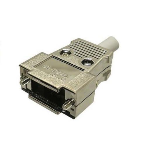 Omron Plášť D-Sub, řada: XM2S, orientace těla: Rovný, počet kontaktů: 9, materiál pouzdra: Polybutylentereftalát, barva: