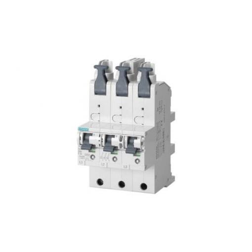 Siemens Miniaturní jistič, rozsah: 5SP3 3pólový 35 A vypínací výkon 25 kA, charakteristika: Typ E, rozsah: SENTRON 230 V