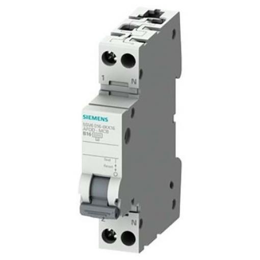 Siemens Požární bezpečnostní jistič, rozsah: 5SV6 2pólový 40 A vypínací výkon 6000 A, charakteristika: Typ C, rozsah: