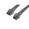 Kabel pro připojení k desce 8 300 mm Vnitřní, řada: 214756 Molex Micro-Fit 3.0 8 Vnější Bez koncovky