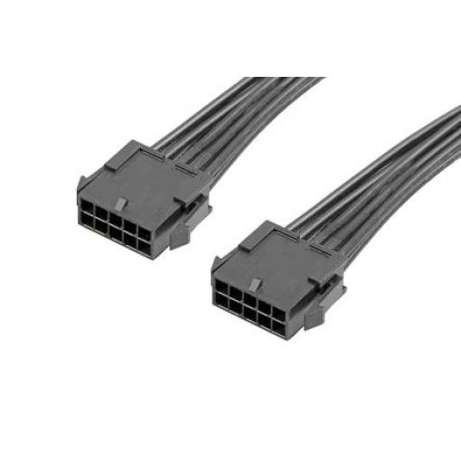 Kabel pro připojení k desce 10 600 mm Vnější, řada: 214757 Molex Micro-Fit 3.0 10 Vnější Micro-Fit 3.0