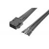 Kabel pro připojení k desce 8 300 mm Vnější, řada: 214758 Molex Micro-Fit 3.0 8 Bez koncovky