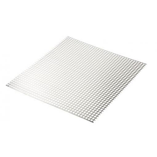 RS PRO Kovová deska, délka: 500 mm, šířka: 500 mm, tloušťka: 1.2 mm