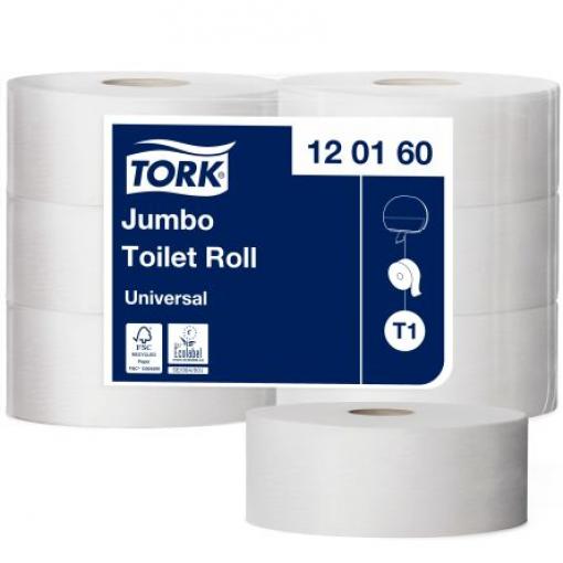 Role toaletního papíru 6 ks 2400 archů 480 m Tork, sortiment: Tork Jumbo Universal Jumbo