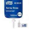 Tork Čistič a mýdlo na ruce, Čirá, vůně: Vonný, Tork Spray Soap, 2080 mL Ekoznačka EU Antibakteriální Láhev