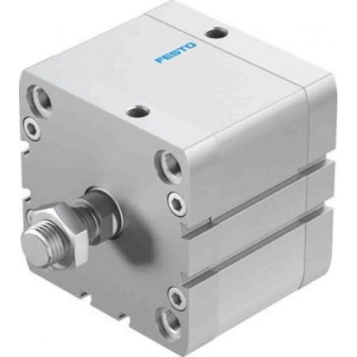 Pneumatický kompaktní válec, řada: ADN 536357 Dvojčinný ADN-80-30-A-P-A, vývrt: 80 mm Festo, délka: 30 mm