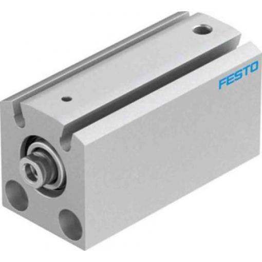 Pneumatický kompaktní válec, řada: AEVC Jednočinný AEVC-16-25-I-P-A, vývrt: 16 mm Festo, délka: 25 mm