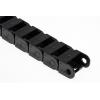 Kabelové rozdvojky, řada: e-chain Igumid G barva Černá 27mm x 15 mm x 1 m, min. poloměr ohybu 38 mm Igus
