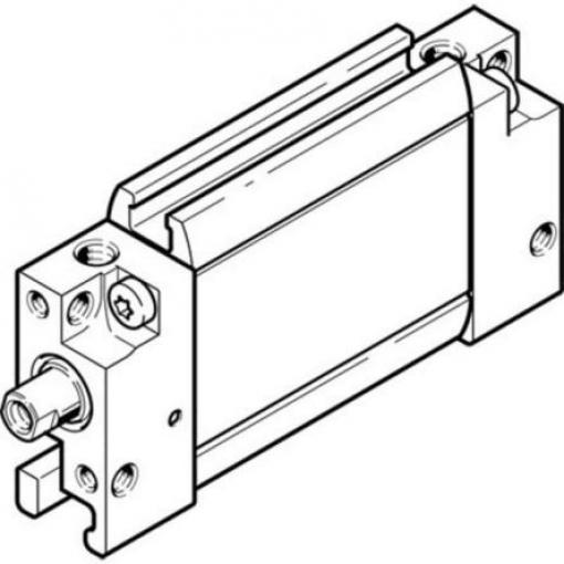 Pneumatický kompaktní válec, řada: DZF 164005 Dvojčinný DZF-12-40-P-A, vývrt: 12 mm Festo, délka: 40 mm
