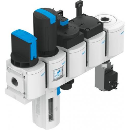 Regulátor s filtrem, řada: G 1/4 40 μm, přípojka portu: 1/4 in G, max. tlak: 12 bar Automatické Festo 542299