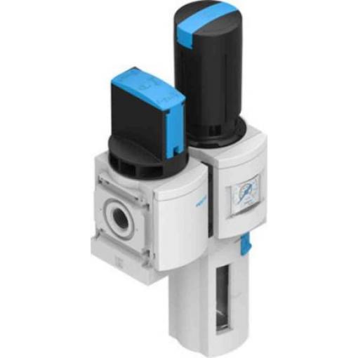Regulátor s filtrem, řada: G 1/4 5 μm, přípojka portu: 1/2 in G, max. tlak: 12 bar Automatické Festo 542286