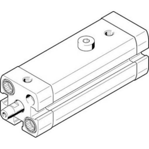 Pneumatický válec CLR-16-20-L-P-A, řada: CLR-16-20-L-P-A Festo, max. tlak: 10 bar