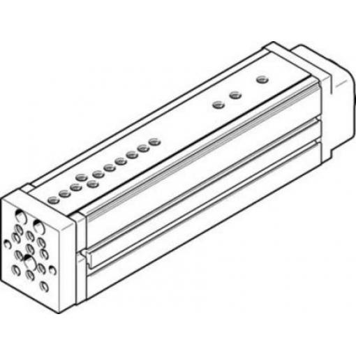 Festo Elektrický lineární aktuátor 100 mm, řada: EGSL, Krokový motor, Servomotor, zatížení: 10kg 400mm/s, cyclus: 100 %,