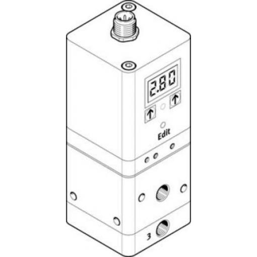 Pneumatický regulátor, řada: VPPE Festo G 1/8 G G