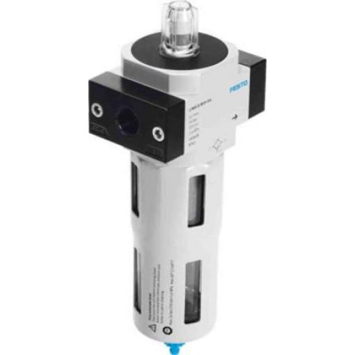 Pneumatický filtr, řada: D 1 μm, max. průtok: 500 L/min, přípojka portu: 1/8 in G Ruční 16 bar Festo