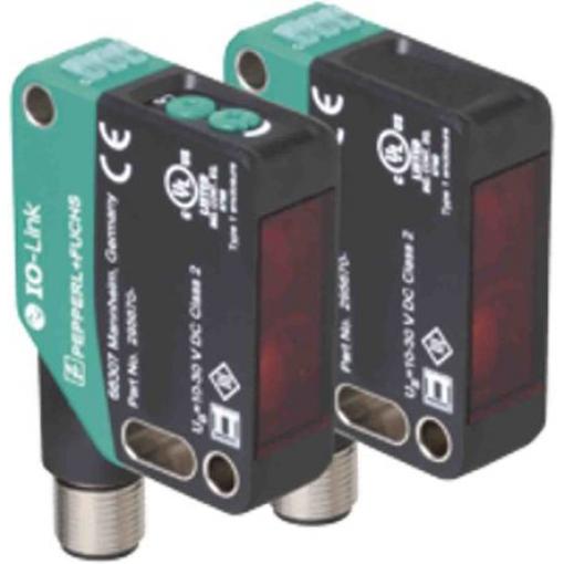 Pepperl + Fuchs Fotoelektrický snímač, řada: OBE25M LED Blok, výstup: NPN/PNP Jednocestný IP69, IP69K, IP67