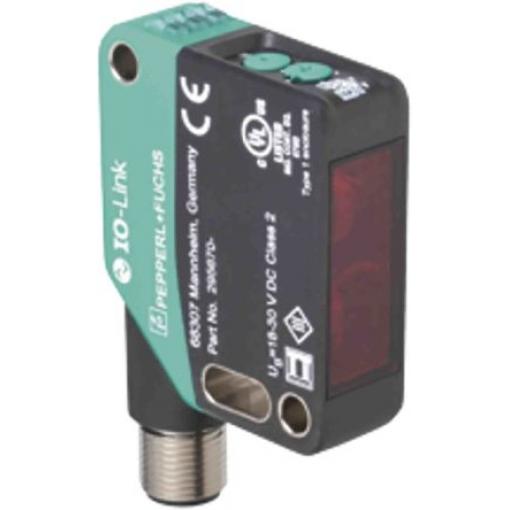 Pepperl + Fuchs Dálkoměr, řada: OMT550 LED Blok, výstup: NPN/PNP Jednocestný IP69, IP67, IP69K