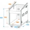 Roadinger Spezial Kombi Case 30110001 case (kufr) (d x š x v) 570 x 640 x 960 mm