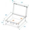 Roadinger Roadinger Case 30126211 case (kufr) (d x š x v) 445 x 525 x 195 mm