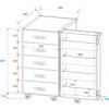 Roadinger Roadinger TSF-1 30126428 case (kufr) (d x š x v) 625 x 645 x 1170 mm