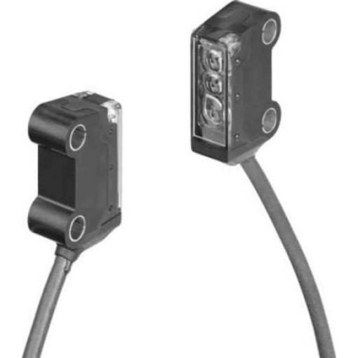 Festo Fotoelektrický snímač, řada: SOOD Červený laser Blok Kabel se zástrčkou, výstup: NPN/PNP Světelná bariéra IP65,