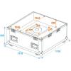 Roadinger Transportcase 100cm 31000433 case (kufr) (d x š x v) 1100 x 1100 x 1200 mm