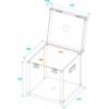 Roadinger Transportcase Spielkugeln 50cm 31000431 case (kufr) (d x š x v) 590 x 590 x 680 mm