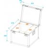 Roadinger Universal-Transport-Case 30126708 case (kufr) (d x š x v) 435 x 435 x 460 mm