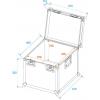 Roadinger Roadinger Universal Case 30126748 case (kufr) (d x š x v) 435 x 435 x 457 mm