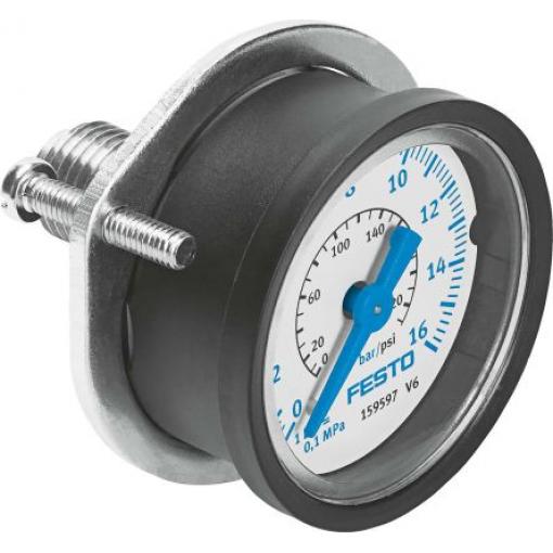Tlakoměr FMA-63-16-1/4-EN G 1/4 ABS, 60 °C 16 bar 0 bar Festo