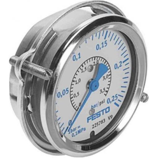 Festo Kompaktní vlnovec, řada: EB-165-125 EB-165-125, přípojka portu: 1/4 in G, průměr: 180 mm, počet závitů: 2 125 mm,