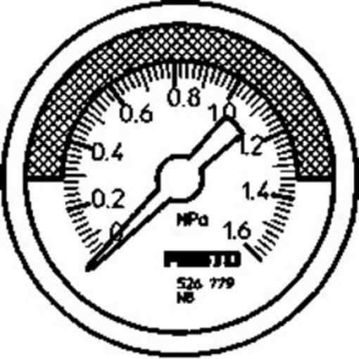 Tlakoměr FMA-63-0,25-C G 1/4 Ocel, 80 °C 250 mbar 0 bar Festo