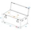 Roadinger ODV-1 30126412 case (kufr) (d x š x v) 600 x 1250 x 760 mm