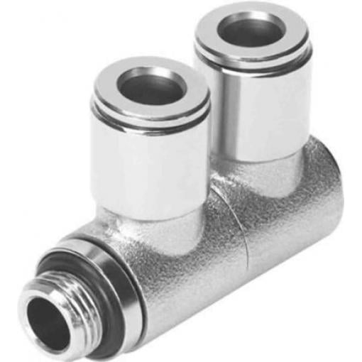Festo Pneumatická armatura, řada: QSLV3-1/8-4 Vnější závit R1/8