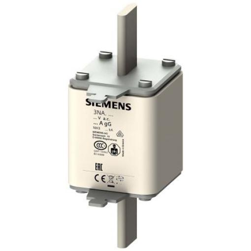 Pojistka s centrovanými vývody 200A NH3 gG Siemens 500V ac
