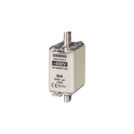 Pojistka s centrovanými vývody 80A NH00 F gG Siemens 690V ac