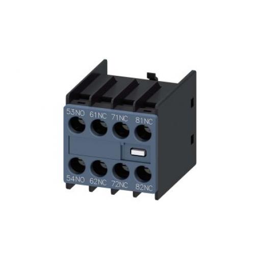 Siemens Pomocný kontakt 1 NO, 3 NC 4 Zaklapávací montáž, rozsah: 3RH2911 s Šroub 10 A 17V dc