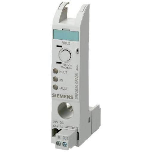 Siemens Monitorovací relé, řada: 3RF2920 a SPST kontakty, 25mA - 2mA, 24 V ac, 24 V dc