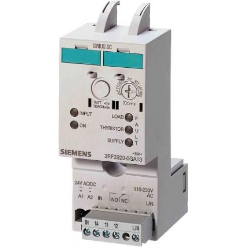 Siemens Monitorovací relé, řada: 3RF2950 a SPDT kontakty, 40mA - 2mA, 110 V ac, 230 V ac, 24 V dc