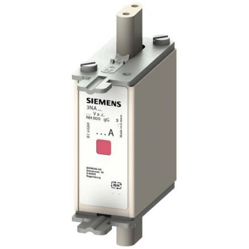 Pojistka s centrovanými vývody 20A NH000 F gG Siemens 500V ac