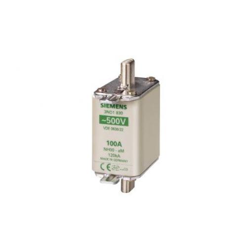 Pojistka s centrovanými vývody 125A NH00 T AM Siemens 500V ac