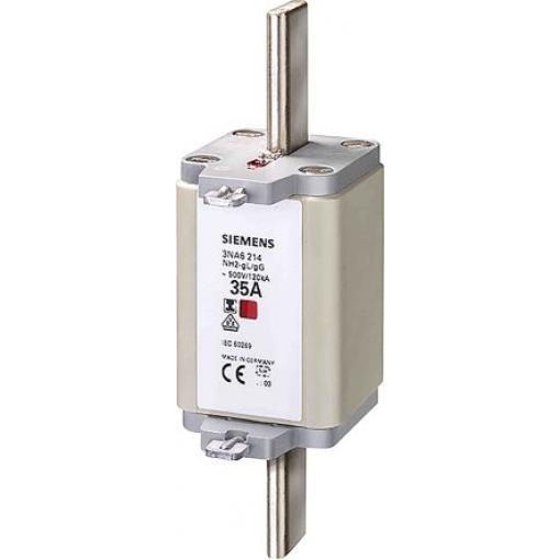Pojistka s centrovanými vývody 250A NH2 F gG Siemens 500V ac